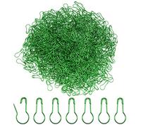 Hocansen 1000 Pezzi Spille da Balia Spille di Sicurezza per Lampadine Metallo Piccole Calabash Pin Fisso Vestiti Spille per Abbigliamez Crafting (Green)