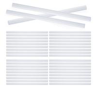 Hocansen 40 Pezzi Bastoncini Stick Colla Caldo 11x190mm Bastoncini di Colla Stick Hot Melt Trasparente Barre di Gomma Termiche Bastone Della Colla per Pistola Fai da Te (RJB/11x190)
