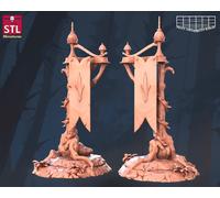 Hochelfen Guerriero Miniatura Set Noble Elfi Combattente Figura per Ttrpg's Come