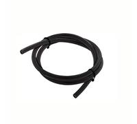 Hochleistungs-Silikonschlauch, Tubo flessibile universale in silicone for vuoto, tubo for refrigerante, intercooler, diametro interno 4 mm, esterno 8, 1 m, multicolore(Black)