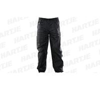 Hock Pioggia Abbigliamento Pantaloni per Adulti Pioggia Rain Guard Zipp, Unisex, Regenhose Rain Guard Zipp, Nero