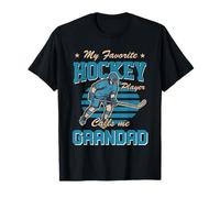 Hocke Il mio giocatore di hockey preferito mi chiama nonno Maglietta