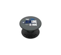Hockey Defenseman La linea blu è mia PopSockets PopGrip Adesivo