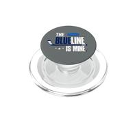 Hockey Defenseman La linea blu è mia PopSockets PopGrip per MagSafe