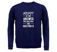 Hockey È Answer Who Cares What Il Domanda È - Bambini Felpa / Maglione