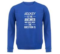 Hockey È Answer Who Cares What Il Domanda È - Bambini Felpa / Maglione