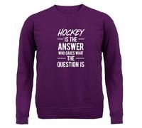 Hockey È Answer Who Cares What Il Domanda È - Bambini Felpa / Maglione