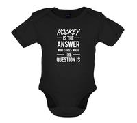 Hockey È Answer Who Cares What Il Domanda È - Bambino T-Shirt / Body