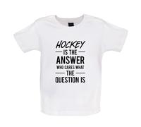Hockey È Answer Who Cares What Il Domanda È - Bambino T-Shirt / Body
