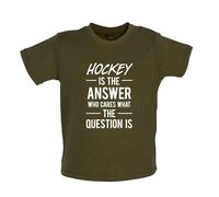 Hockey È Answer Who Cares What Il Domanda È - Bambino T-Shirt / Body
