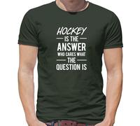 Hockey È Answer Who Cares What Il Domanda È - T-Shirt - Campo di Ghiaccio