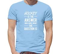 Hockey È Answer Who Cares What Il Domanda È - T-Shirt - Campo di Ghiaccio