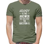 Hockey È Answer Who Cares What Il Domanda È - T-Shirt - Campo di Ghiaccio