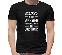 Hockey È Answer Who Cares What Il Domanda È - T-Shirt - Campo di Ghiaccio