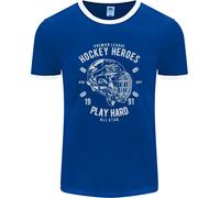 Hockey Heroes Street Ice Uomo Ringer T-Shirt FotL