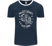 Hockey Heroes Street Ice Uomo Ringer T-Shirt FotL