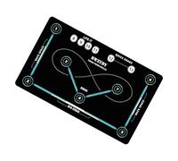 Hockey Mat - Non Slip Footwork Dribbling Pad,Training Mats Hockey Practice Equipment for Indoor Outdoor Enthusiasts Professionals Beginners Athletes