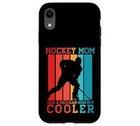 HOCKEY MOM come una mamma normale ma più cool divertente madre meme Custodia per iPhone XR
