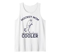 Hockey Mom Come Una Mamma Normale ma più Cool Meme Divertente Canotta