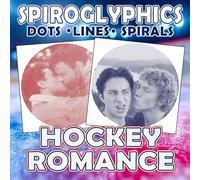 Hockey Romance Spiroglyphics Dots Lines Spirals: One Color Coloring Book for Adults to Create Masterpieces Easily Featuring Boy Couple in Sports for Relaxation & Stress Relief