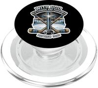 Hockey su ghiaccio con Dio tutte le cose sono possibili Matteo 19:26 PopSockets PopGrip per MagSafe