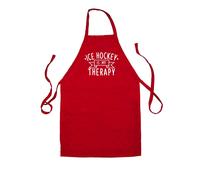 Hockey su Ghiaccio Is My Terapia - Unisex Bambini Grembiule - Giocatore