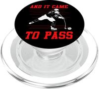 Hockey su ghiaccio missionario della Chiesa mormone ed è arrivato a passare PopSockets PopGrip per MagSafe