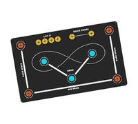 Hockey Training Mats | 80 * 120cm Anti-Slip Silent Agility Pad | Hockey Training Equipment | For Indoor Outdoor Gym Field Playground Floor Teenagers Kids Boys Girls