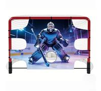 Hockey Training Target Cloth 182,9 x 122,9 cm Nylon ispessito | Simulazione realistica del portiere, migliora la precisione dell'allenamento, materiale in poliestere, adatto per partite