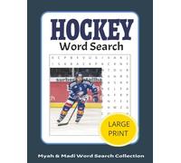 Hockey Word Search: 50 Hockey-Themed Word Search Puzzles Over 100+ Pages