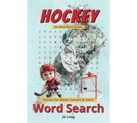 Hockey Word Search Book: Easy to Read Print. Great for Gifts, Leisure Time, Travel and more. 6x9 inches, 110 pages.