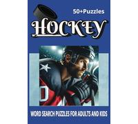 Hockey Word Search Book For Adults and Kids: Word Search with easy to read print about Hockey, hockey players, hockey themes and more | 6x9, 110 pages | 50 + Puzzles