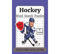 Hockey Word Search Puzzles: Word Search Puzzles with easy to read print about Hockey Games, Hockey Players, Lingo, Sports and more | 6x9 inches, 110 ... Hockey Fans, Vacations, Holidays, Relaxation