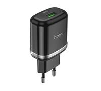HOCO Caricabatterie da rete 3A QC3.0 18W USB-A - Nero