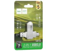 HOCO CHIAVETTA ORIGINAL USB 3.0 USB-C PEN DRIVE MEMORY KEY DATA 16GB 78F021A