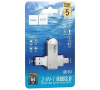 HOCO CHIAVETTA ORIGINAL USB 3.0 USB-C PEN DRIVE MEMORY KEY DATA 64GB 79337AA