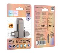 Hoco Chiavetta Ud15 Usb 3.2 Usb-c Pen Drive 128gb Per Oneplus 13t Oppo A5 Energy