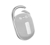 HOCO CLIP 4 ECO SPEAKER BLUETOOTH CASSA PORTATILE WATERPROOD IP67 ARGENTO
