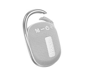 HOCO CLIP 4 ECO SPEAKER BLUETOOTH CASSA PORTATILE WATERPROOD IP67 ARGENTO