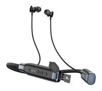 HOCO - CUFFIE AURICOLARI BLUETOOTH SPORT AD ARCHETTO ES62 - NERO lettore microSD
