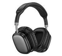 Hoco Cuffie Wireless W52 Nere Bluetooth 5.4 46 Ore Musica Pieghevoli