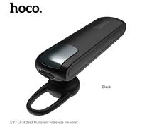 HOCO E37 Auricolare Bluetooth da lavoro, auricolare wireless in inglese, cuffie con microfono per iPhone Xiaomi, lunga durata in standby