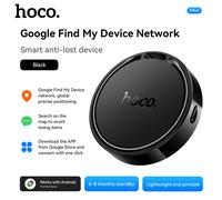 HOCO E96A GPS Smart Tracker Tag Localizzatore Bluetooth Dispositivo anti-smarrimento Chiavi Pet Anziani Bambini Finder Funziona con Android Google Trova il mio