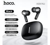 HOCO EQ34 Plus ANC Riduzione del rumore Auricolari Bluetooth 5.4 In Ear Cuffie wireless Ourdoor Auricolari stereo ad alto suono Controllo app