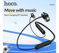 HOCO ES70 Auricolare wireless con archetto da collo Cuffie auricolari Bluetooth 5.3 Sport Corsa Musica Cuffie morbide sulla pelle con microfono