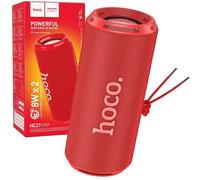 Hoco HC27 Flip Cassa Bluetooth 5.4 FM 16W 2H Batteria 1500 mAh Rossa