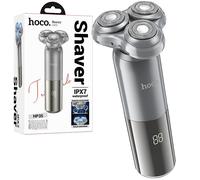 HOCO HP35 RASOIO ELETTRICO 3 TESTINE RICARICABILE USB C BARBA UOMO IPX7