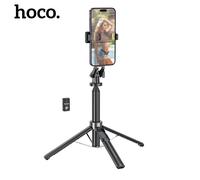 HOCO K21 supporto per trasmissione in diretta in lega di alluminio Selfie Stick Wireless con supporto per treppiede estensibile remoto Bluetooth funzione PTZ