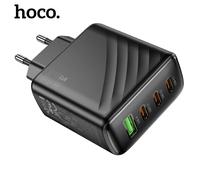 HOCO PD67W Caricatore rapido per telefono USB C multiporta per iPhone 16/15 Pro Max PD3.0 QC Adattatore da parete a ricarica rapida per Samsung A53 S24