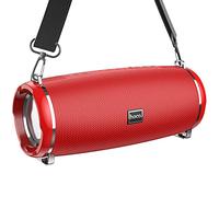 HOCO. Speaker Bluetooth Portatile, Cassa Altoparlante Wireless, 6 Ore di chiamate e Musica, Supporto delle modalità di Riproduzione BT, FM, TF, AUX, USB